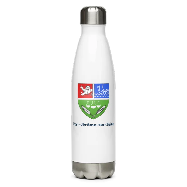 Gourde inox blason de Port-Jérôme-sur-Seine