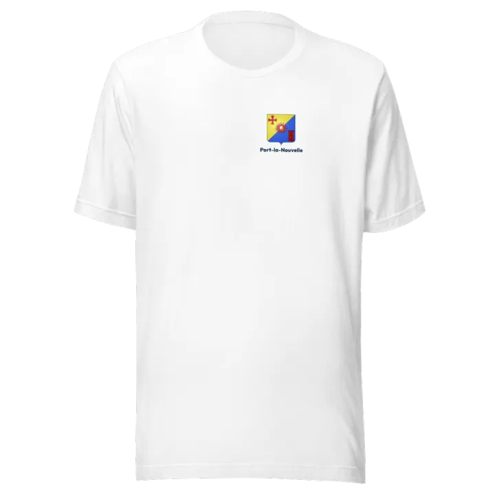 T-shirt blason de Port-la-Nouvelle