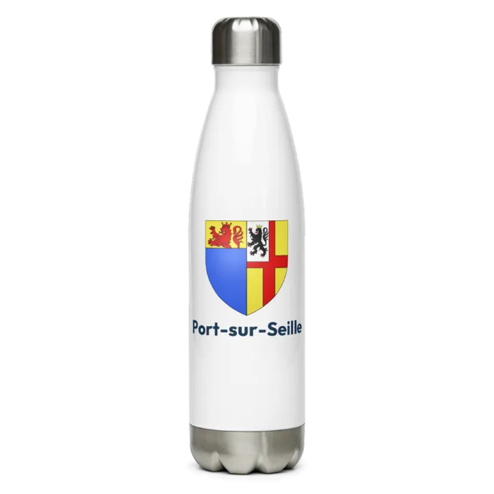 Gourde inox blason de Port-sur-Seille