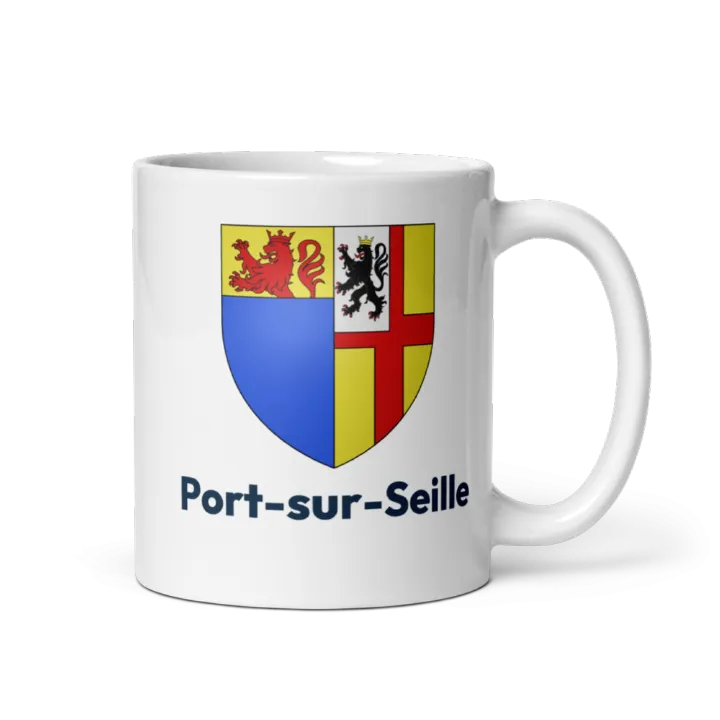 Mug blason de Port-sur-Seille