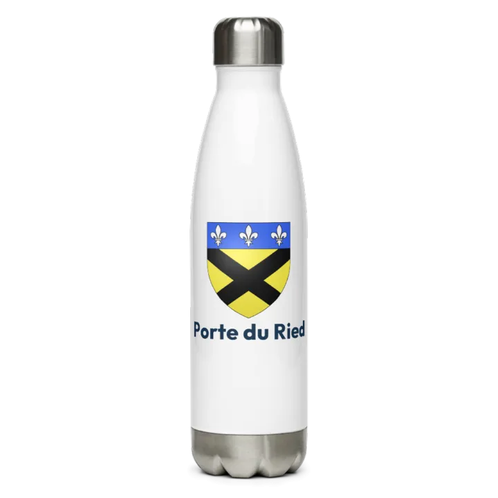 Gourde inox blason de Porte du Ried