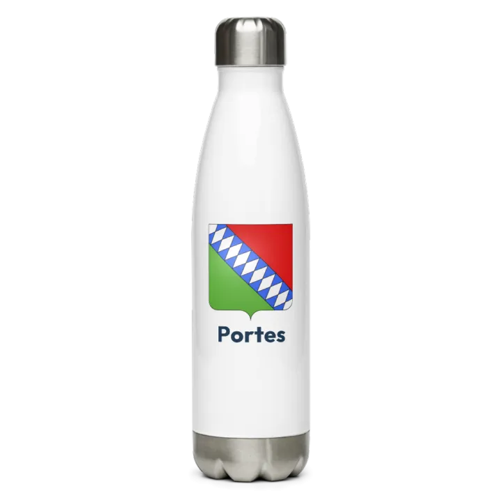 Gourde inox blason de Portes