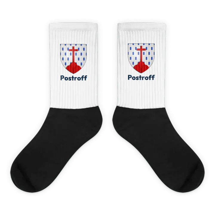 Chaussettes — blason de Postroff