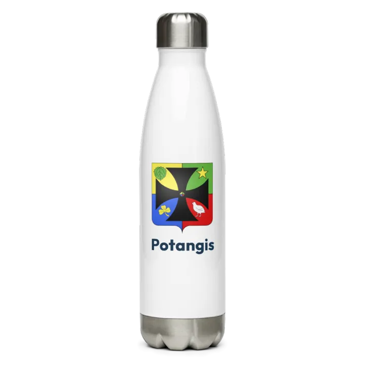 Gourde inox blason de Potangis