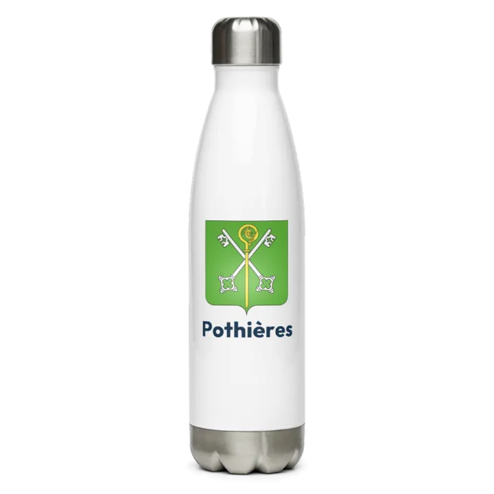 Gourde inox blason de Pothières