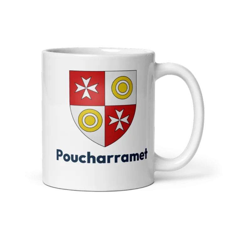 Mug blason de Poucharramet
