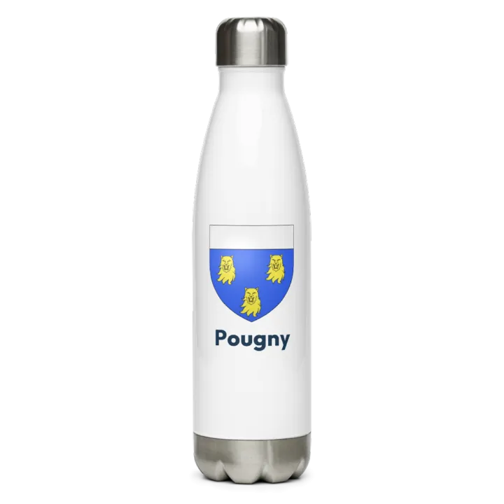 Gourde inox blason de Pougny