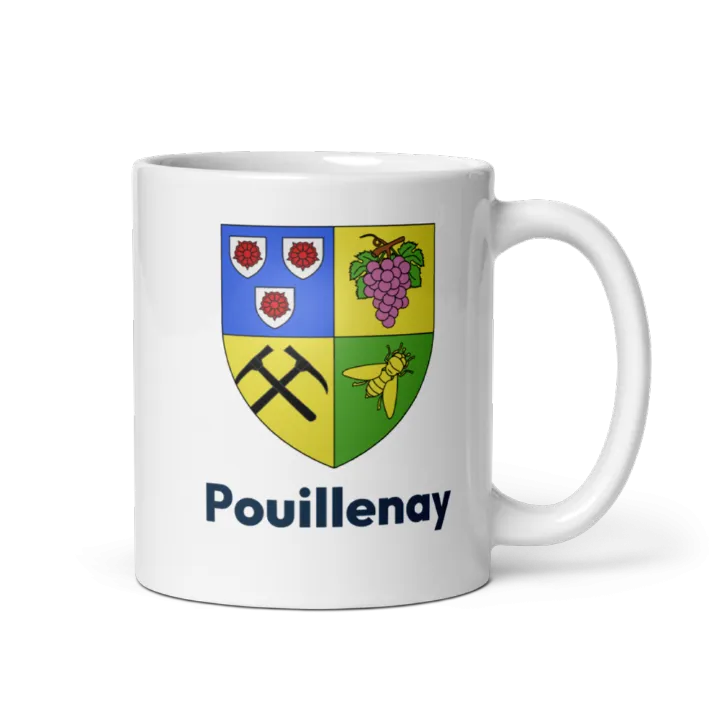 Mug blason de Pouillenay