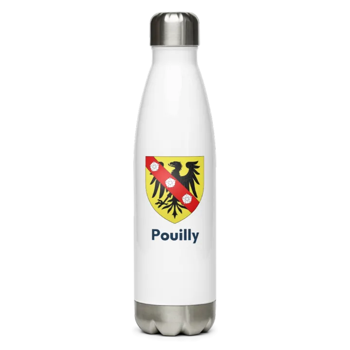 Gourde inox blason de Pouilly