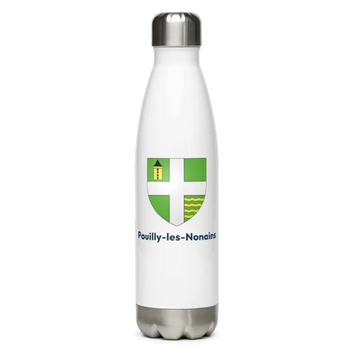 Gourde inox — blason de Pouilly-les-Nonains