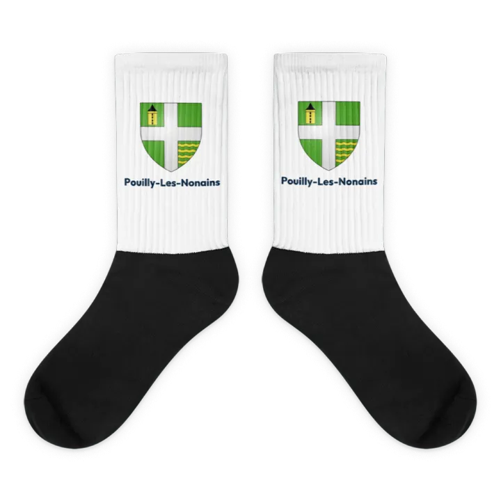 Chaussettes — blason de Pouilly-les-Nonains