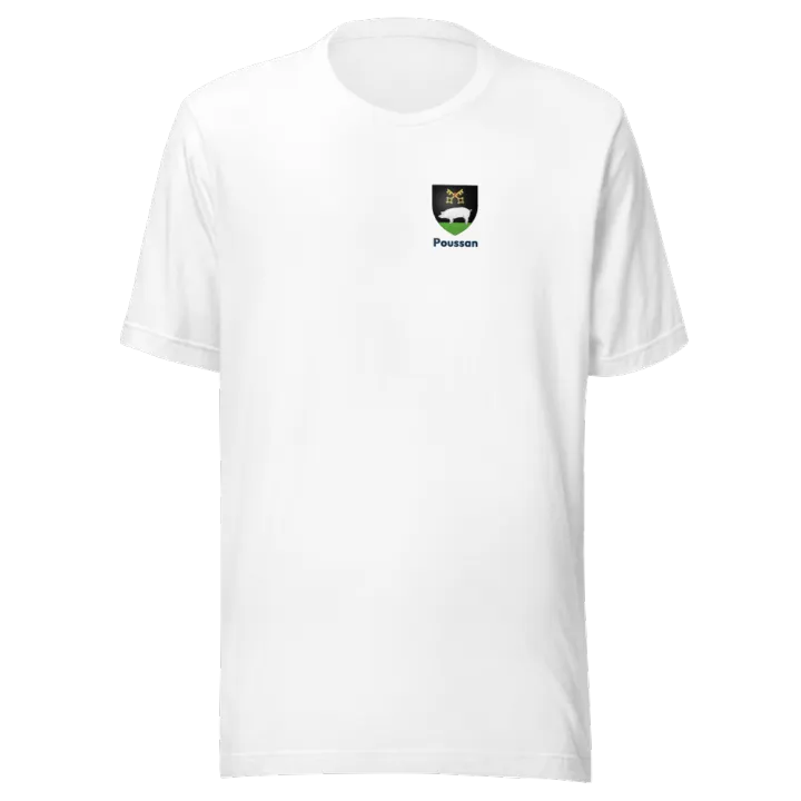 T-shirt blason de Poussan