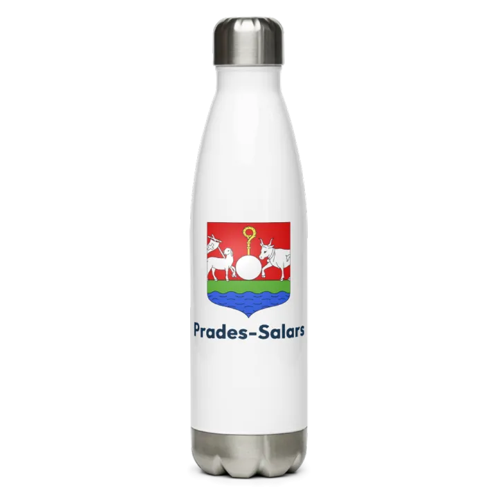 Gourde inox blason de Prades-Salars
