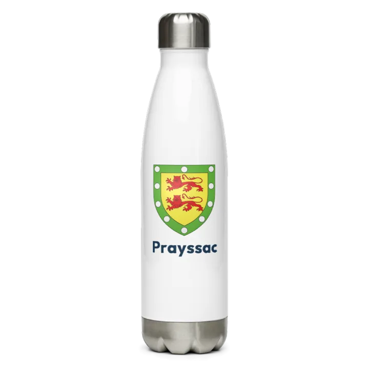 Gourde inox blason de Prayssac