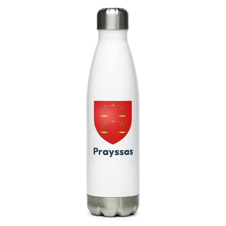 Gourde inox blason de Prayssas