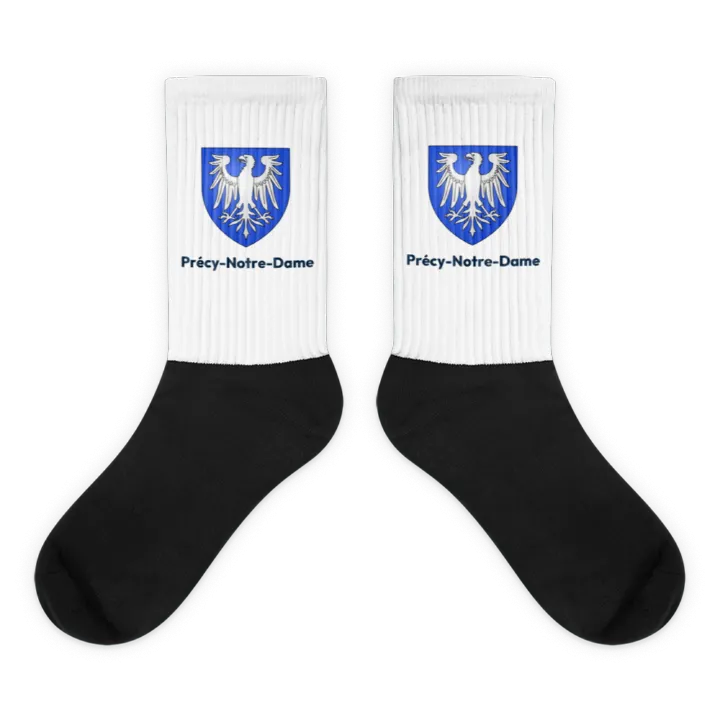 Chaussettes — blason de Précy-Notre-Dame
