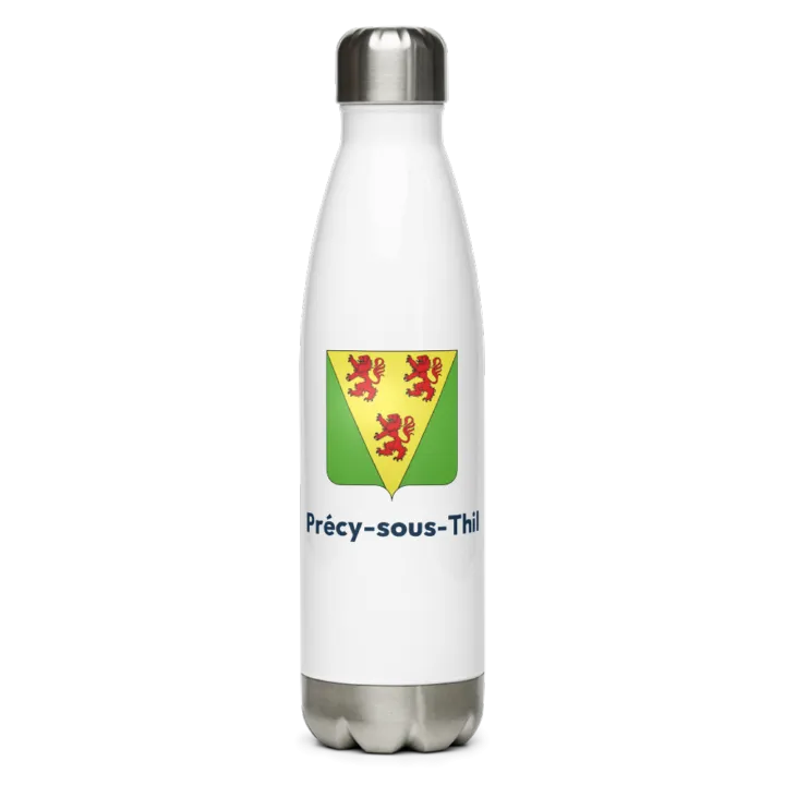 Gourde inox blason de Précy-sous-Thil