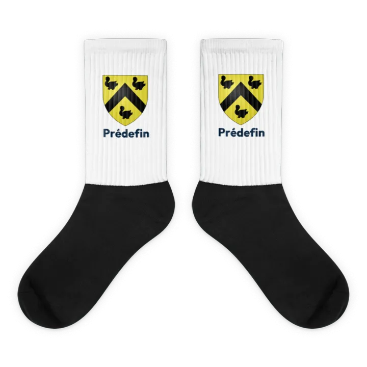 Chaussettes — blason de Prédefin