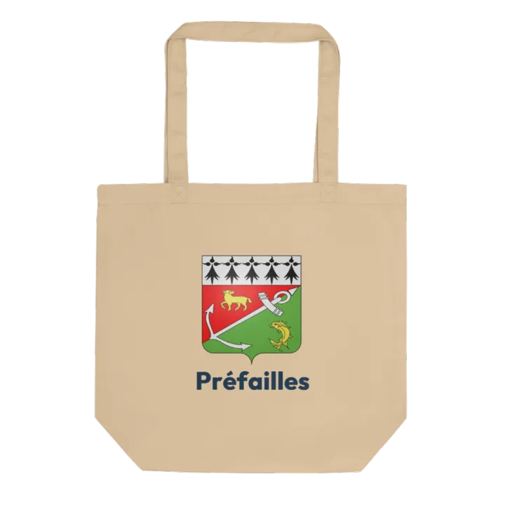 Tote bag coton bio — blason de Préfailles