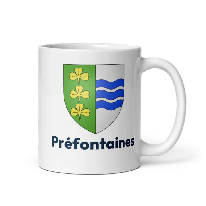 Mug blason de Préfontaines