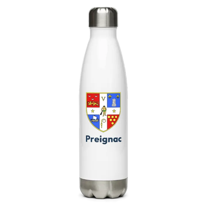 Gourde inox blason de Preignac