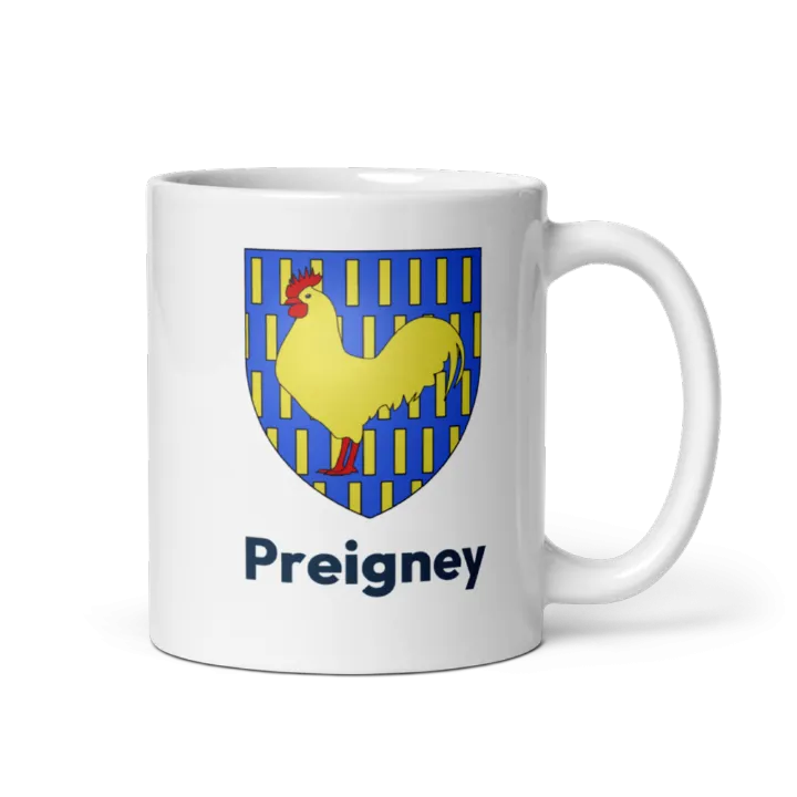 Mug blason de Preigney