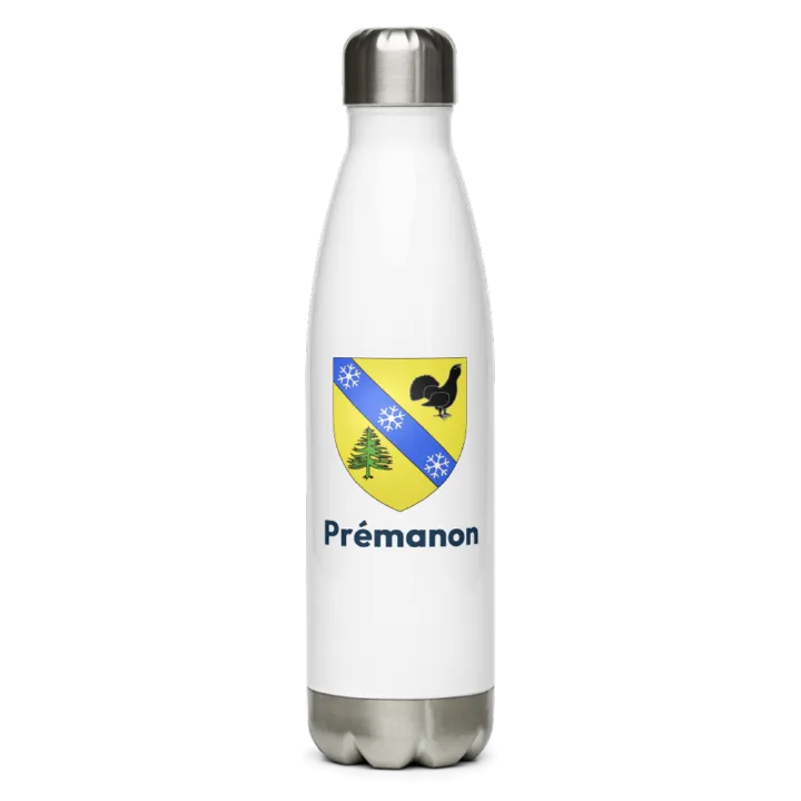 Gourde inox blason de Prémanon
