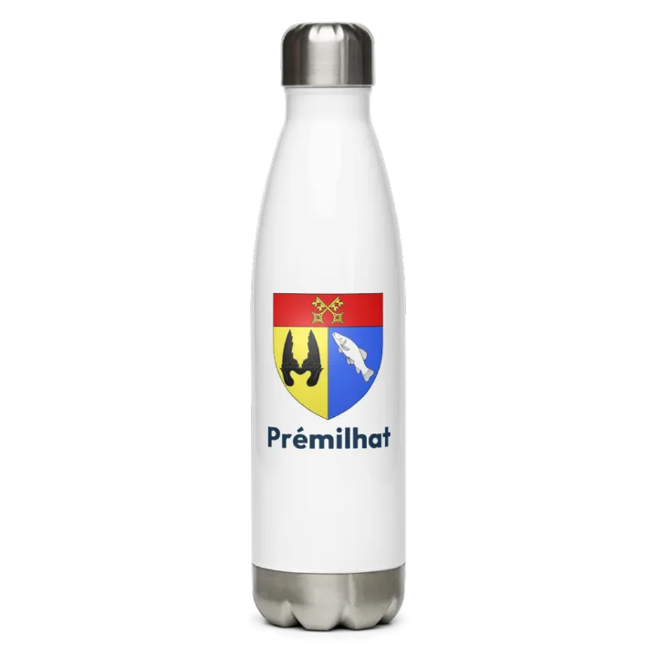 Gourde inox blason de Prémilhat