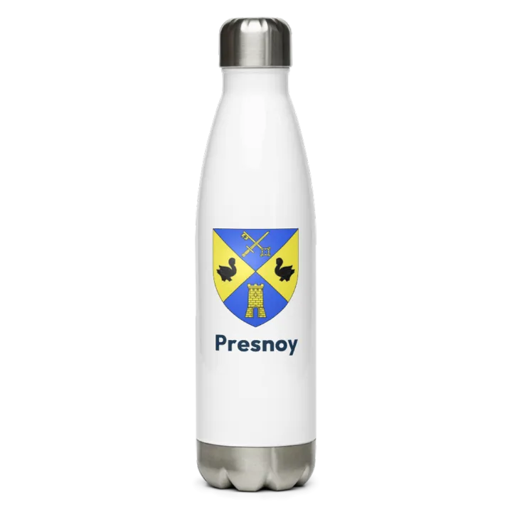 Gourde inox blason de Presnoy