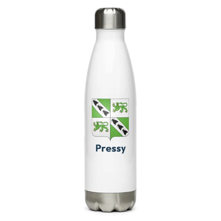 Gourde inox blason de Pressy