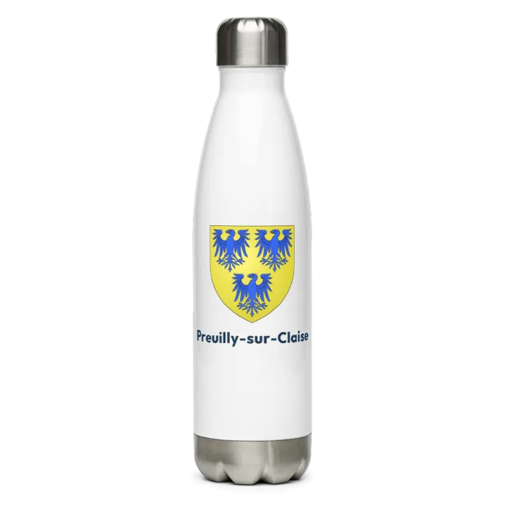 Gourde inox blason de Preuilly-sur-Claise