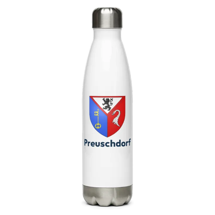 Gourde inox blason de Preuschdorf