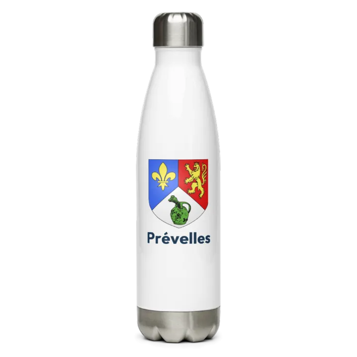 Gourde inox blason de Prévelles