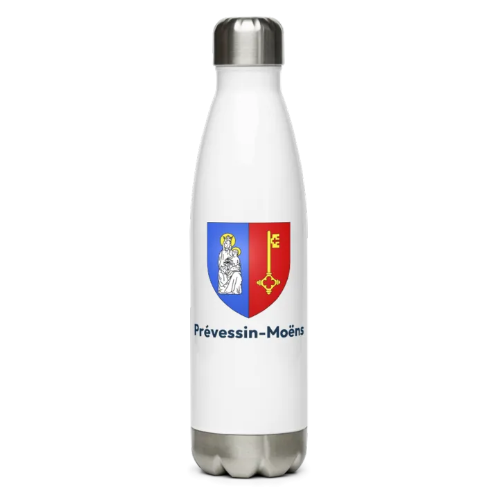 Gourde inox blason de Prévessin-Moëns