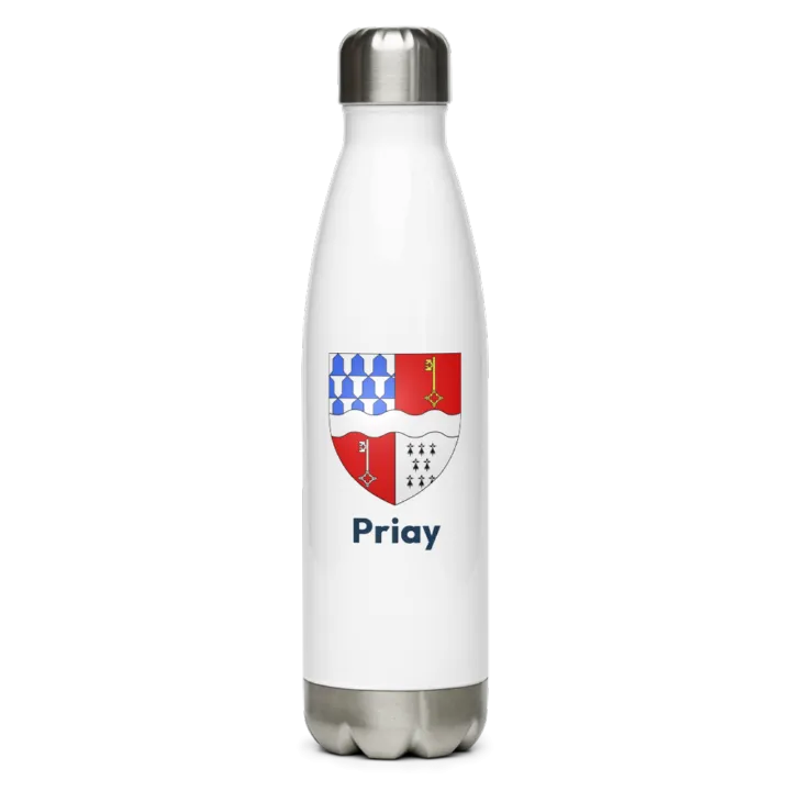 Gourde inox blason de Priay