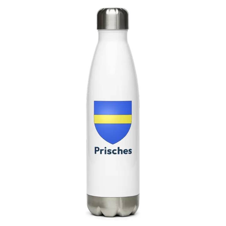 Gourde inox blason de Prisches