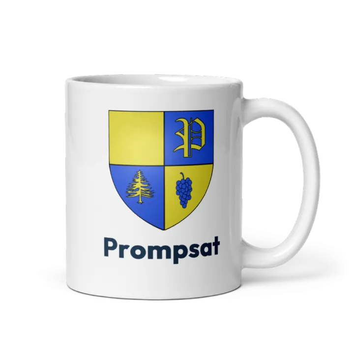 Mug blason de Prompsat