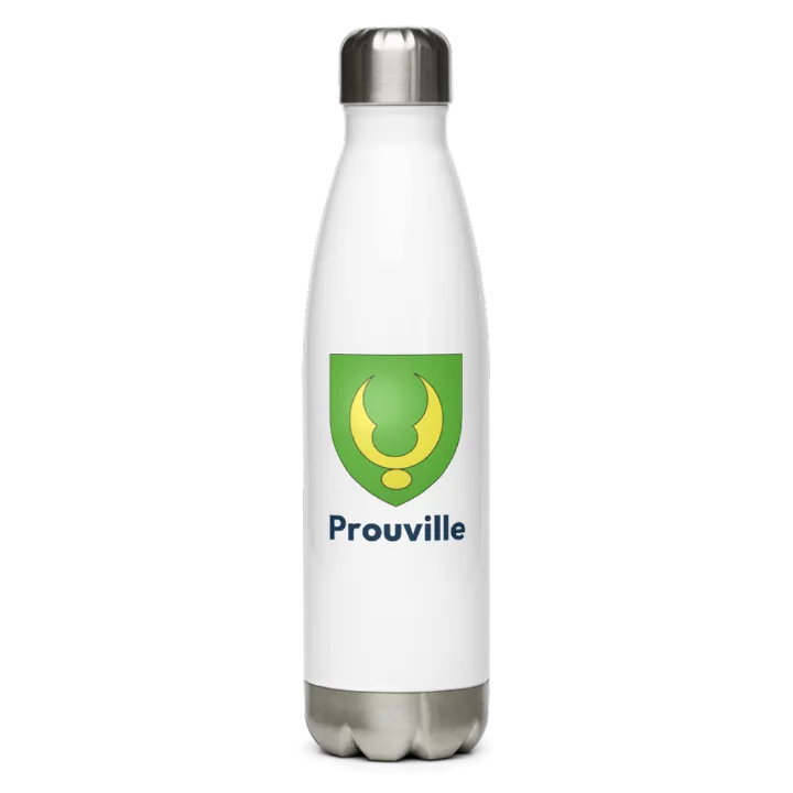 Gourde inox blason de Prouville