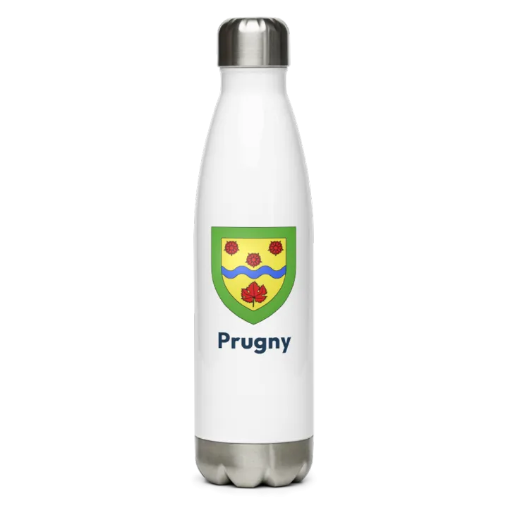Gourde inox blason de Prugny