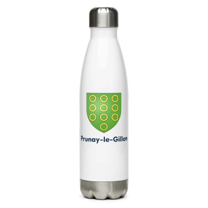Gourde inox blason de Prunay-le-Gillon