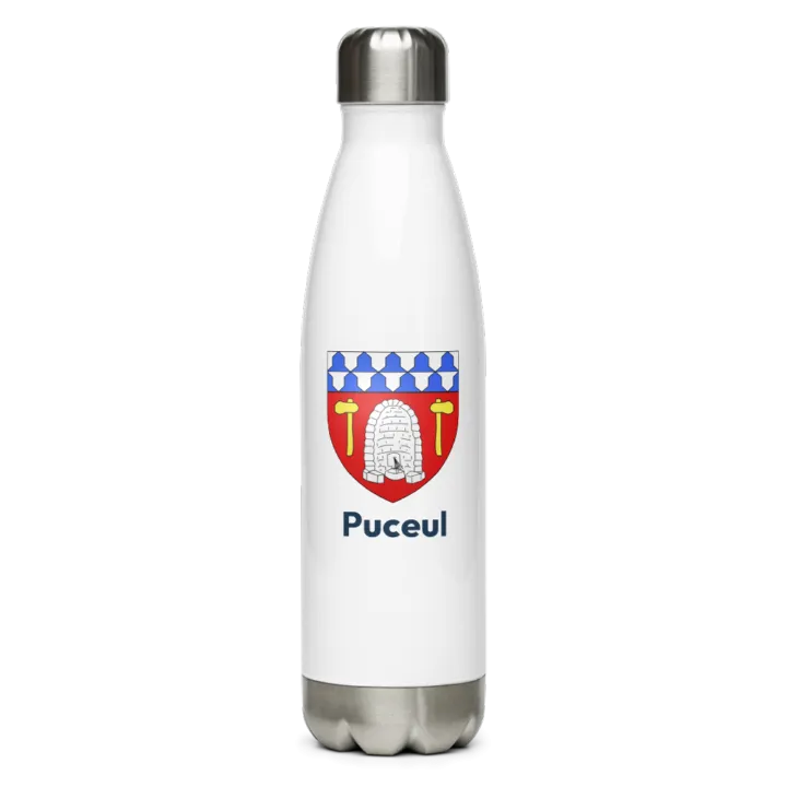 Gourde inox blason de Puceul