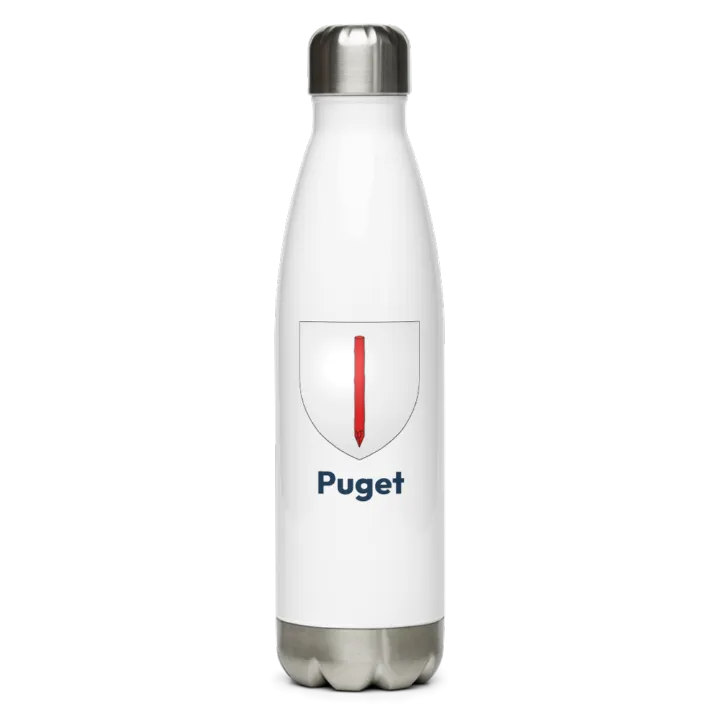 Gourde inox blason de Puget