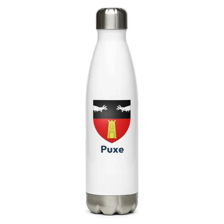 Gourde inox blason de Puxe