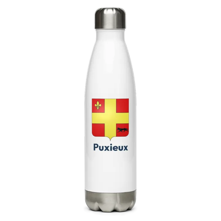Gourde inox blason de Puxieux