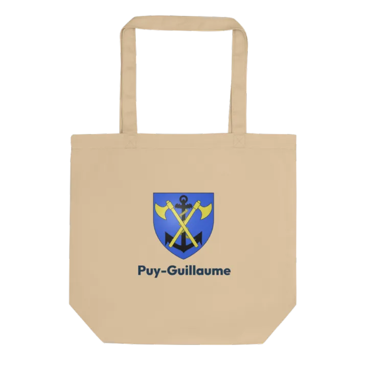 Tote bag coton bio — blason de Puy-Guillaume