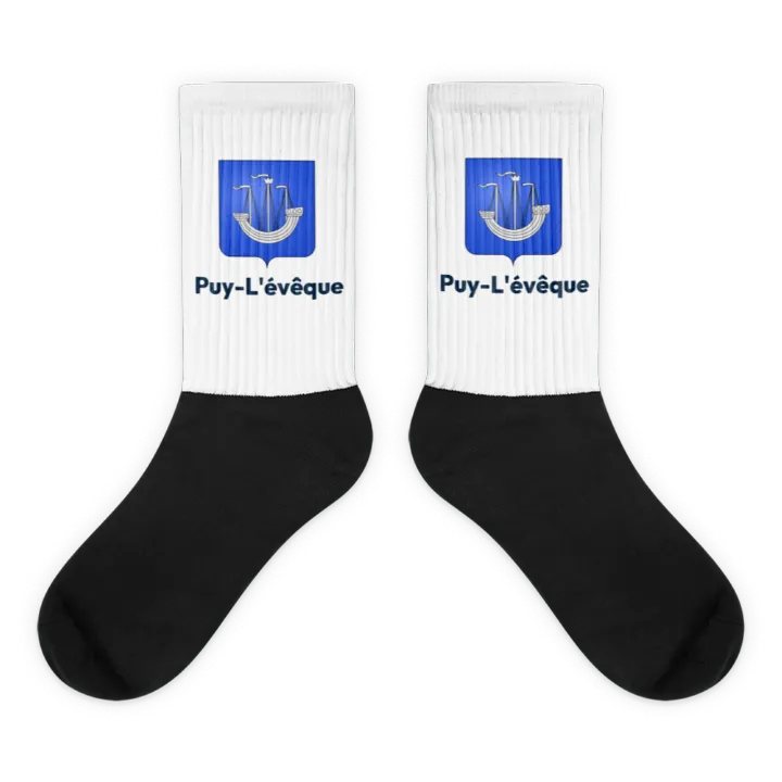 Chaussettes — blason de Puy-l'Évêque