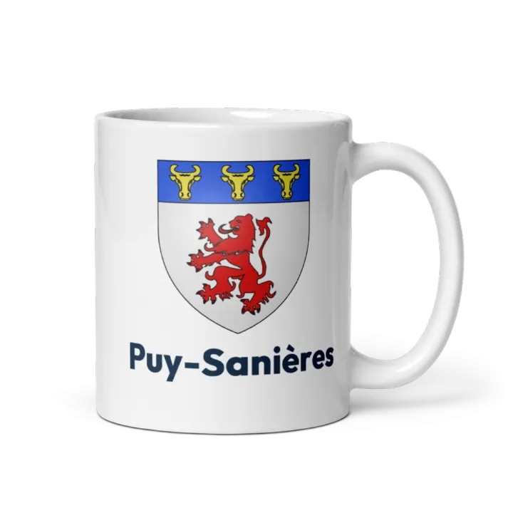 Mug blason de Puy-Sanières