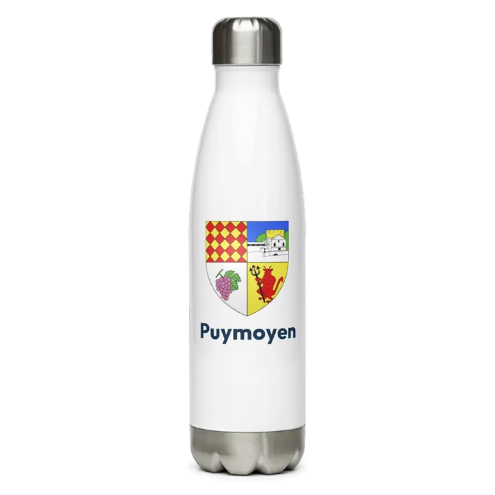 Gourde inox blason de Puymoyen