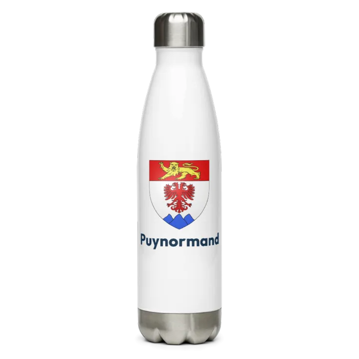 Gourde inox blason de Puynormand