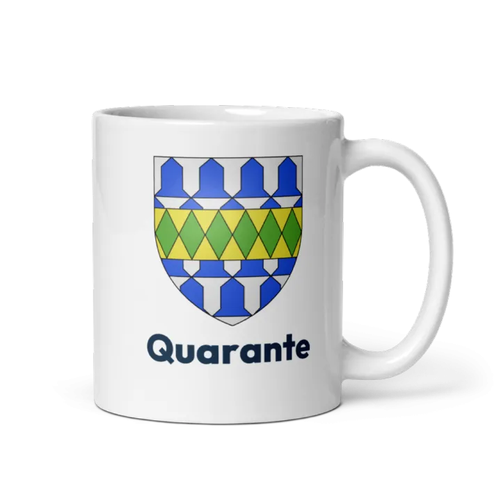 Mug blason de Quarante